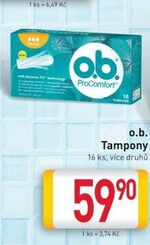 Tampony O.B.