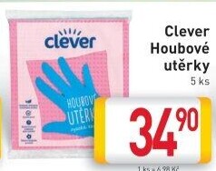 Utěrka houbová Clever