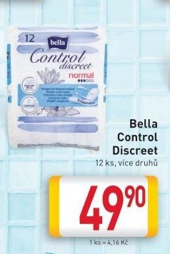 Vložky Control Discreet Bella