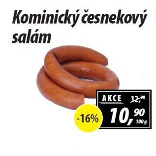 Salám kominický točený