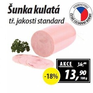 Šunka kulatá standard