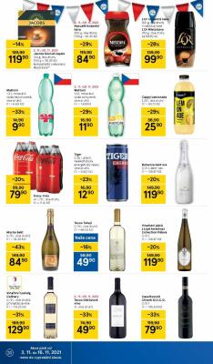 akční leták Tesco 3.11.2021-9.11.2021