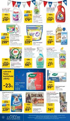 akční leták Tesco 3.11.2021-9.11.2021