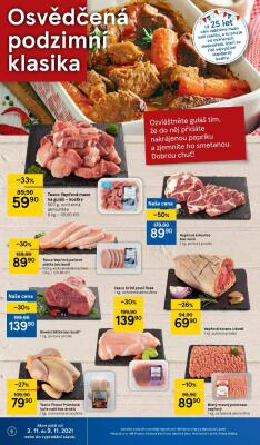 akční leták Tesco 3.11.2021-9.11.2021
