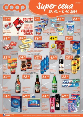 akční leták COOP 1.11.2021-9.11.2021