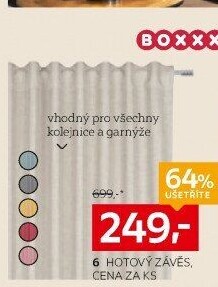 HOTOVÝ ZÁVĚS