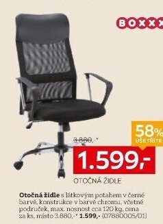 OTOČNÁ ŽIDLE