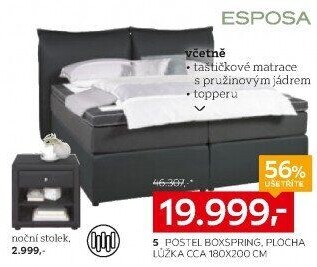 POSTEL BOXSPRING