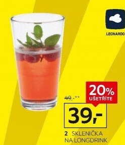 SKLENICE NA LONGDRINK