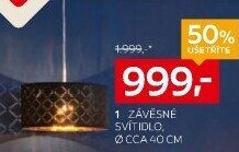 ZÁVĚSNÉ SVÍTIDLO