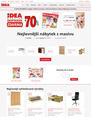 akční leták IDEA nábytek 2.11.2021-8.11.2021