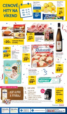 akční leták Tesco 3.11.2021-9.11.2021