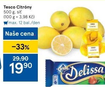 Citrony Tesco