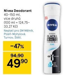 Deodoranty Nivea