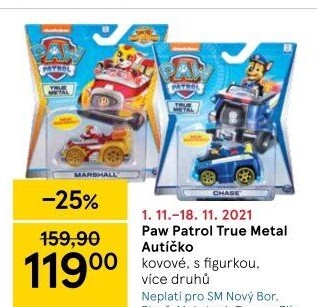 Dětské auto Tlapková patrola Paw Patrol