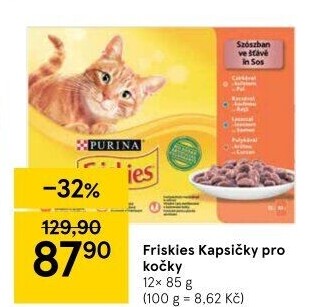 Kapsičky pro kočky Friskies