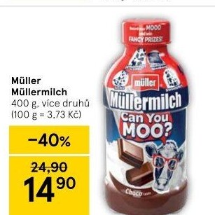Nápoj mléčný Müllermilch Müller