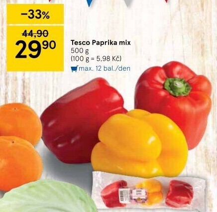 Paprika mix Tesco
