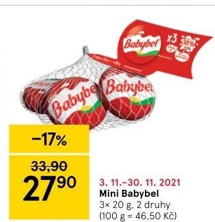 Sýr Mini Babybel Veselá kráva