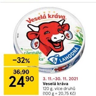 Sýr tavený Veselá kráva