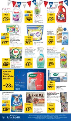 akční leták Tesco 3.11.2021-9.11.2021