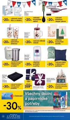 akční leták Tesco 3.11.2021-9.11.2021
