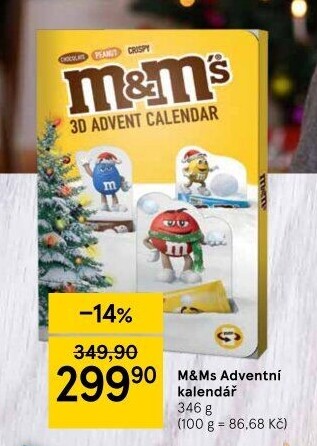 Adventní kalendář M&amp