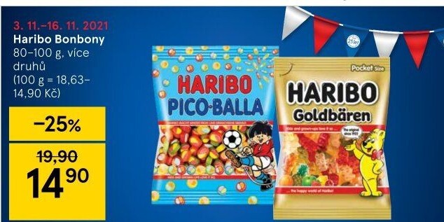 Bonbony želé Haribo