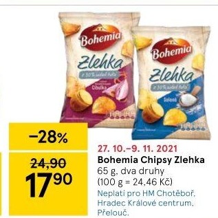 Chipsy Zlehka Bohemia Chips