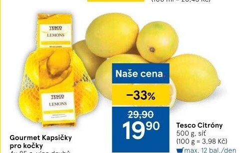 Citrony Tesco