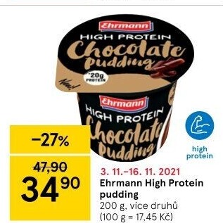 Dezert pudink High protein Ehrmann