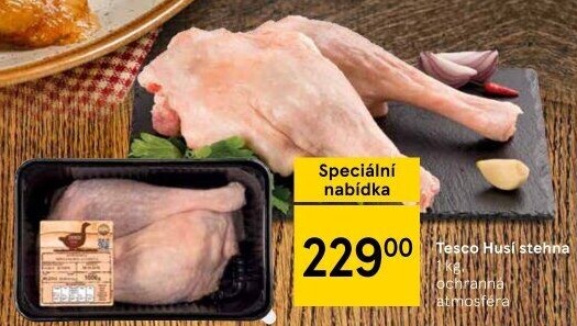 Husí stehna Tesco
