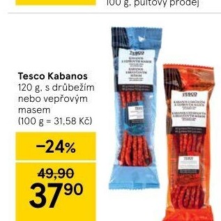 Kabanos Tesco