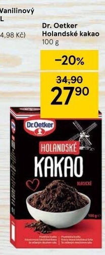 Kakao holandské Dr. Oetker