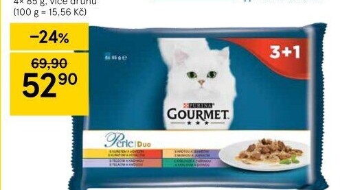 Kapsičky pro kočky Gourmet Purina