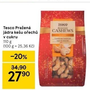 Kešu v cukru Tesco