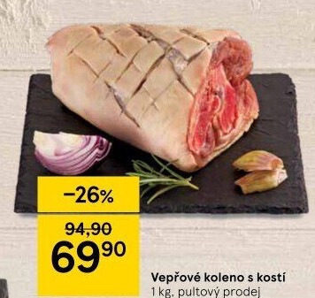 Koleno vepřové s kostí