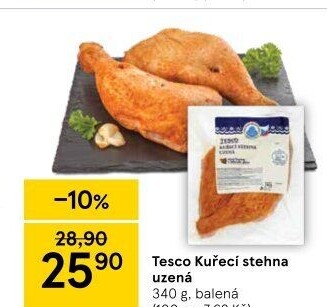 Kuřecí stehna uzená Pravá chuť Tesco