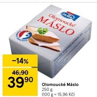 Máslo Olomoucké Olma