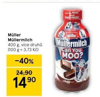 Nápoj mléčný Müllermilch Müller