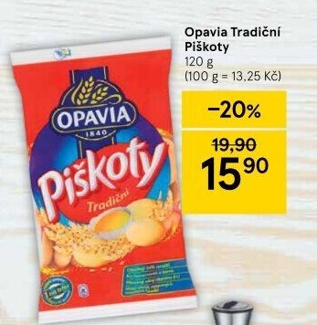 Piškoty Opavia