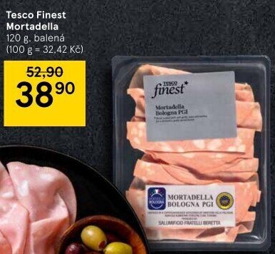 Salám Mortadella Tesco Finest