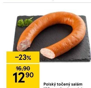 Salám polský točený