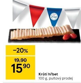 Šunka krůtí hřbet
