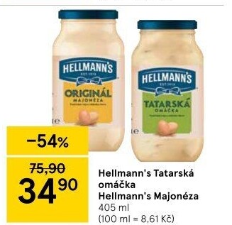 Tatarská omáčka Hellmann'