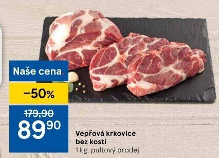 Vepřová krkovice bez kosti