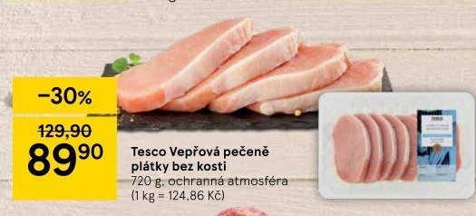Vepřová pečeně bez kosti Tesco