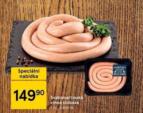 Vinná klobása Svatomartinská