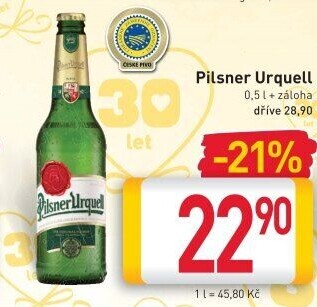 Pivo Pilsner Urquell