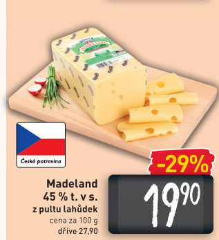 Sýr Madeland 45% Madeta